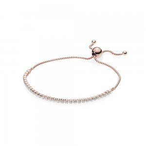 Bracelete PANDORA Rose™ Cordão Brilhante - 580524CZ