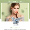 Charm Borboleta glitter estilo Pandora - BSC061