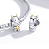 Charm Dois tons Vaca da sorte estilo Pandora - SCC1709