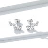 Brincos Petit Elegância Brilhante estilo Pandora - BSE235