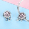 Charm Coração Brilhante estilo Pandora - SCC998