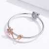 Charm Flores de cerejeira estilo Pandora Rosa - SCC1033-C