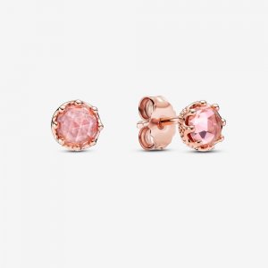 Brincos Petit Coroa cintilante Pandora Rose - 288311C01
