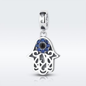 Charm Pendente Mão Hamsa estilo Pandora - SCC085 Charm Pendente Mão Hamsa estilo Pandora - SCC085
