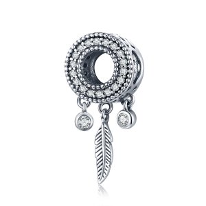 Charm Pena Brilhante life Pandora - SCC1550 Charm Pena Brilhante life Pandora - SCC1550