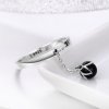 Anel Lágrimas de flores estilo Pandora - SCR314