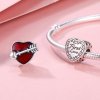 Charm Dia dos Namorados primeiro amor estilo Pandora - SCC480
