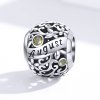 Charm Pedra de Nascimento de Peridoto de Agosto estilo Pandora - SCC1385-8