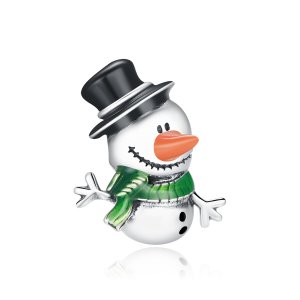 Charm Pequeno Boneco de Neve estilo Pandora - SCC1665