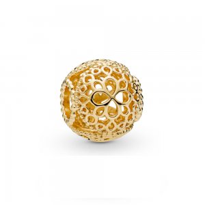 Conta Rendilhada Flor PANDORA Shine - 767853 - Contas