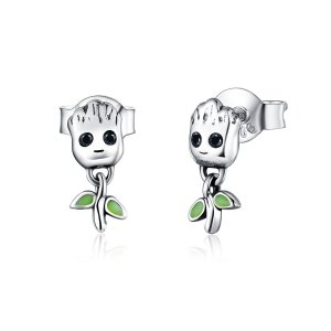 Brincos Petit Groot life Pandora - SCE900