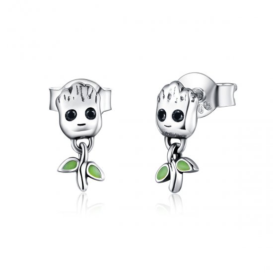Brincos Petit Groot life Pandora - SCE900  Clique na imagem para fechar