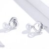 Brincos Petit Pearl Drop estilo Pandora - SCE869
