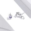 Brincos Petit Céu estrelado estilo Pandora - SCE912-8