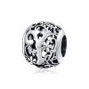 Charm Flores com orifícios, letra Y estilo Pandora - SCC1444-Y