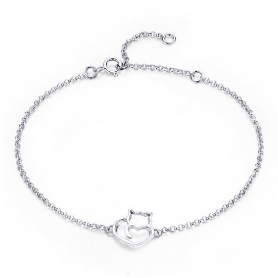 Pulseira Gato fofo life Pandora - SCB102-C  Clique na imagem para fechar