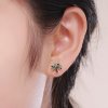 Brincos Petit Árvore da vida estilo Pandora - SCE409