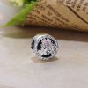 Charm berloques Pandora de prata Flores poéticas