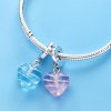 Pingente PANDORA Murano Coração Rosa - 797069