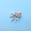 Pingente PANDORA Rose Letras - "Feliz" - 787017NPO