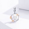 Charm Pendente Dois tons Você é apenas o meu tipo estilo Pandora - BSC147