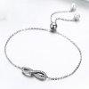 Pulseira Elegância sem fim estilo Pandora - SCB056