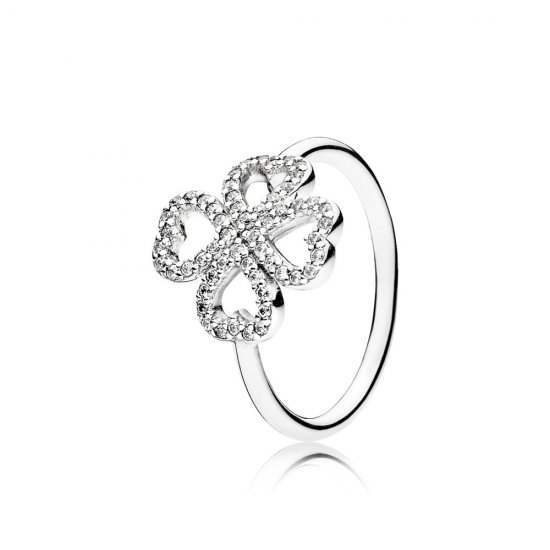 Anel PANDORA Pétalas do Amor - 190978CZ  Clique na imagem para fechar