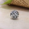 Charm berloques Pandora de prata Coração cintilante PX00276-1