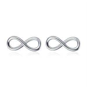Brincos Petit Amor infinito estilo Pandora - SCE562 Brincos Petit Amor infinito estilo Pandora - SCE562