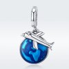 Charm Pendente Viajar ao redor do mundo estilo Pandora - SCC664