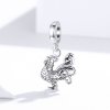 Charm Pendente Galo valente estilo Pandora - SCC1337