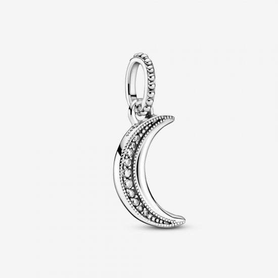 Pendente Lua Crescente Cintilante Pandora - 399184C01  Clique na imagem para fechar