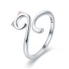 Anel Gatos apaixonados estilo Pandora - SCR341 Anel Gatos apaixonados estilo Pandora - SCR341