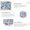 Charm Estrela-do-mar e Concha estilo Pandora - SCC1805
