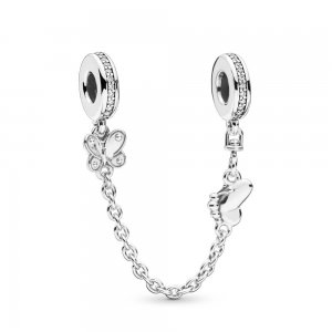 Corrente de Segurança Borboletas Pandora - 797865CZ Corrente de Segurança Borboletas Pandora - 797865CZ
