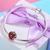 Charm morango life Pandora - SCC369