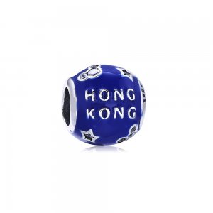 Charm berloques Pandora de prata Hong Kong Charm berloques Pandora de prata Hong Kong