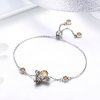 Pulseira Abelha Dançante estilo Pandora - SCB043