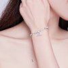 Pulseira Rabo De Peixe fundo estilo Pandora - SCB154