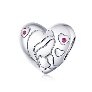 Charm Estrela apaixonada estilo Pandora - BSC216