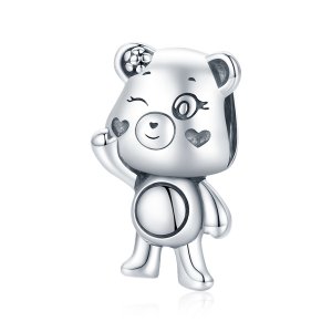 Charm Urso brincalhão life Pandora - SCC1870 Charm Urso brincalhão life Pandora - SCC1870