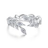 Anel Espiga de Trigo Brilhante estilo Pandora - BSR135 Anel Espiga de Trigo Brilhante estilo Pandora - BSR135