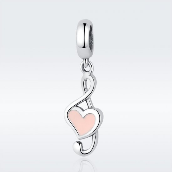 Charm Pendente Notas musicais estilo Pandora - SCC110  Clique na imagem para fechar