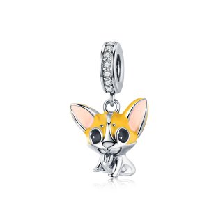 Charm Pendente Corgi life Pandora - BSC078 Charm Pendente Corgi life Pandora - BSC078