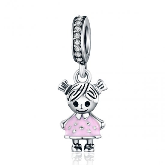 Charm Pendente A vida perfeita é doce estilo Pandora - SCC543  Clique na imagem para fechar