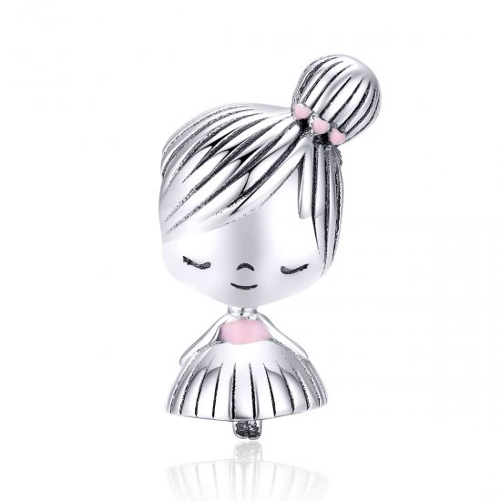 Charm É uma menina life Pandora - SCC1335  Clique na imagem para fechar