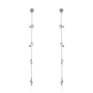 Brinco Notas oscilantes estilo Pandora - SCE202 Brinco Notas oscilantes estilo Pandora - SCE202