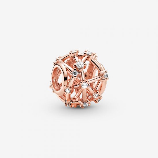 Conta Rendilhada Constelações de Estrelas, Pandora Rose - 789240C01  Clique na imagem para fechar