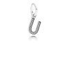 Pingente PANDORA de Prata Brilhante Letra U - 791333CZ Pingente PANDORA de Prata Brilhante Letra U - 791333CZ