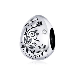 Charm Ovo de Páscoa Retrô estilo Pandora - SCC1466